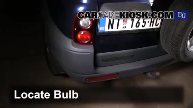 2004 Land Rover Freelander 1.8i 1.8L 4 Cyl. Éclairage Feu antibrouillard (remplacer l'ampoule)